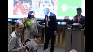 Rodrigo Pélissier fotografiando ceremonia de Deportes Down. WhatsApp de contacto: +56998730119