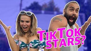 Teaching MIRO TIKTOK Dances! | Lana WWE | CJ Perry