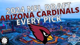 Arizona Cardinals Draft Picks - 2024 NFL Draft (Marvin Harrison Jr., Darius Robinson & More!!!)