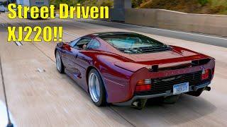 Dyno Tuning A Modified Jaguar XJ220!!!