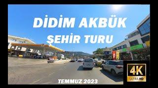 Didim Akbük 4K Driving Tour in Turkey | Temmuz 2023 Şehir Turu  #citytour #city #tour