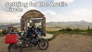 June 25th: A beautiful ride south on the Dempster Highway to Dawson City