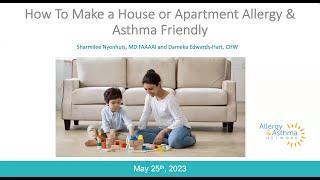 How to Make a House or Apartment Allergy & Asthma Friendly