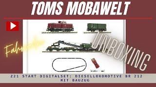 Toms Mobawelt - Vorstellung  BR 212 mit Bauzug, DB von Fleischmann