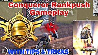 Conqueror Rankpush Gameplay Pubg Mobile Asia With Tips and Tricks | Ultra Sam