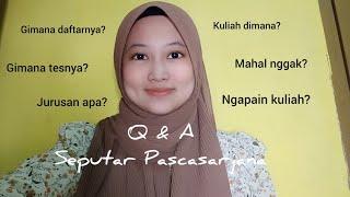 Q&A Pendaftaran Pascasarjana