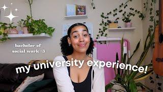 my university experience! bachelor of social work (bsw) program 