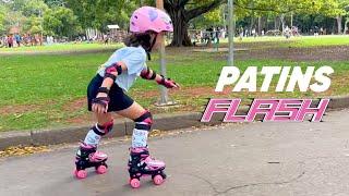 Patins Flash: o destaque da linha quad infantil | TRAXART