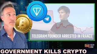 BREAKING: TELEGRAM FOUNDER ARRESTED. TON COIN IN FREEFALL.