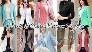 Stylish Blazers for girls| New latest Blazers for girls| Blazers for girls