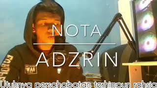 ADZRIN-NOTA (Nazuan Radzali cover)