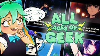 All Ages of Geek About Us 2024 Ad!