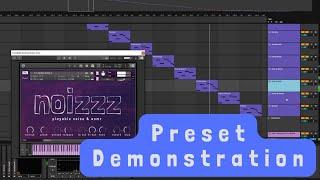 Noizzz: playable noise & asmr | Preset Demonstration