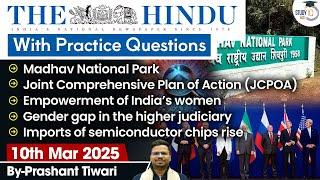 The Hindu Analysis | 10th March 2025 | The Hindu NewsPaper Today With Practice Questions