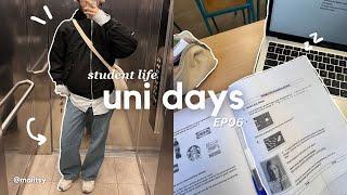 UNI DAYS EP06: study vlog, student life in paris etc