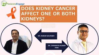 Does kidney cancer affect one or both kidney?