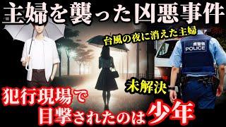 【未解決事件】台風の夜に鴨池公園で何が？未だ捕まらない凶悪犯に迫る！【横浜市都筑区鴨池公園内女性事件】