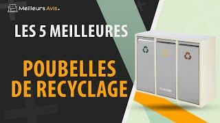 ⭐️ MEILLEURE POUBELLE DE RECYCLAGE - Comparatif 2023