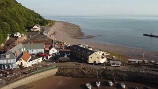 Minehead Seafront & Harbour DJI Mini 2. 21st June 2022 West Somerset.