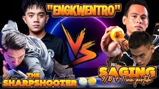 Kyle "SHARPSHOOTER" Amoroto  Paul John "SAGING"  Ladao 9/10 plus 1 win partida  10 BALL