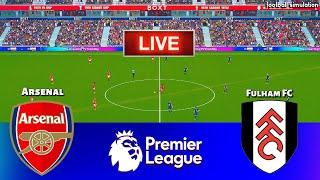 LIVE || Arsenal vs Fulham - English Premier League 2024/25 | PES 21 Simulation
