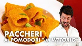 35 Euro di paccheri al pomodoro del ristorante "Da Vittorio" *3 STELLE MICHELIN*