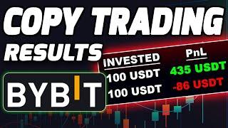 Bybit Copy Trading Real Results (Invested in 5 Traders)