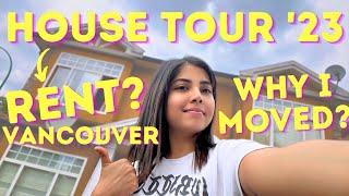 Home Tour with Rent Disclosed 2023 | International Students in Vancouver