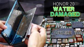 Water Damaged Phone Repair 4K Guide - Honor 20 Fixed