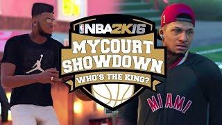 NBA 2K16 My Court Showdown 1v1 - Shawn Harris vs OJ Sparks @JuiceMan