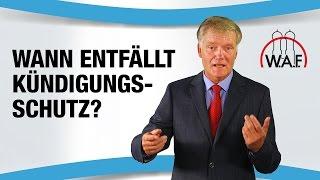 Betriebsrat Kündigungsschutz - Wie lange ist der Kündigungsschutz gültig? | Betriebsrat Video