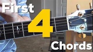 First Guitar Lesson - Learning your first 4 chords (Matt McCoy)