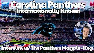 Keg from the Panthers Magpie Joins the Show | #UKNFL #carolinapanthers