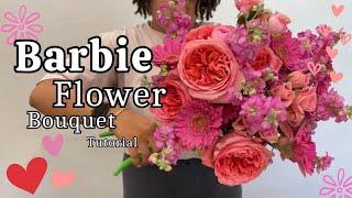 Barbie Flower Bouquet Tutorial 