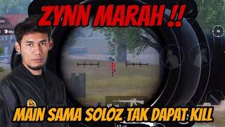 Zynn Marah !!! Main Sama Soloz Tak Dapat Kill !!! PUBG MOBILE MALAYSIA