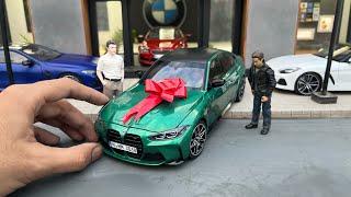 New BMW M3 Competition G80 Delivery 1/18 Scale | Minichamps | Diecast Model Car Unboxing