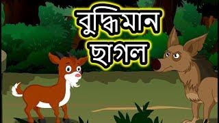 বুদ্ধিমান ছাগল | Panchatantra Moral Stories for Kids in Bangla | Maha Cartoon TV Bangla