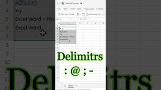 TextSplit Function in Excel Easier Than Text to Columns