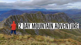 EPIC Mountain Hike & WILD CAMP In Kintail, North West Highlands!