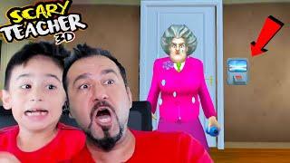 KIZGIN ÖĞRETMENİN GİZEMLİ ODASI! HEYKEL OLDU! | SCARY TEACHER 3D OYNUYORUZ!