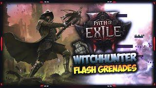 [PATH OF EXILE 2] – FLASH GRENADE WITCHHUNTER – BIG EXPLOSIONS – SUNGLASSES ADVISED!