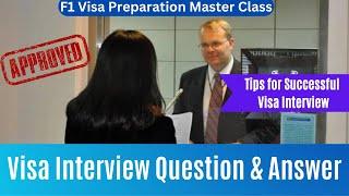 Uncover the Secrets to Answering Every USA Visa Interview Question! (MUST WATCH)