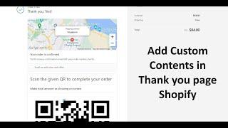 How to customize thank you page in shopify
