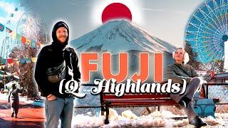 Japans berühmter FUJI und sein verschneiter FREIZEITPARK "Q"  | Japan Vlog 3 [4K] 2024