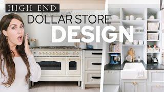 Interior Design for $1! DOLLAR TREE Decor... Incredible Design on a BUDGET