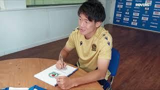 Yuki Ohashi's first interview as a Blackburn Rovers player