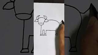 #cowdrawing #drawing #art #drawingclass #easydrawing #draw #drawingtutorial #cow #youtubeshorts