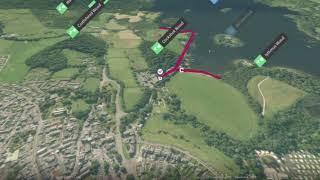 Friar’s Crag, Derwent Water, Lake District - 3D fly-through