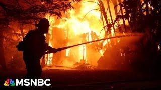 'Can use all the help we can get': Fire chief describes devastating impact of California wildfires