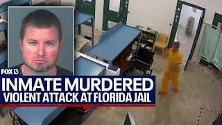 Florida inmate accused of murder after deadly attack